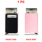 Multi Bank Credit Card Holder Men's Wallet RFID Business Anti-theft Slim Thin Wallet Men Money Card Bag Male Purses Walet Fo Men