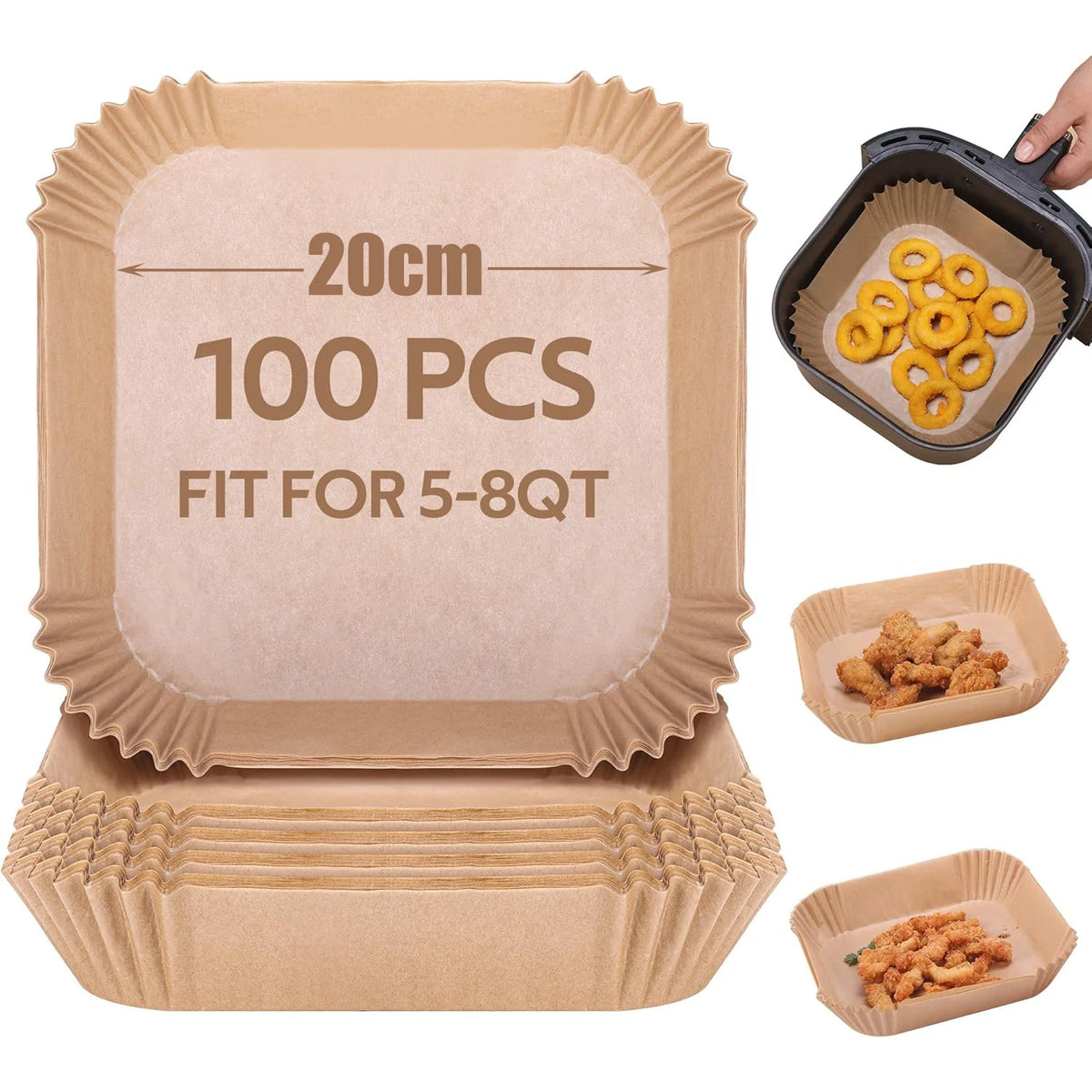 Air Fryer Disposable Paper Liners