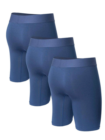 3pcs Men's Breathable Modal Underwear - Open Comfortable Boxershorts