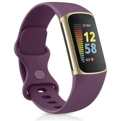Silicone Sport Strap for the Fitbit Charge 5 Series (25 colours available) Habicare