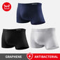 MiiOW Men's Antibacterial Boxer Briefs - 3Pcs Cotton Underwear with Graphene Technology - ShopHub