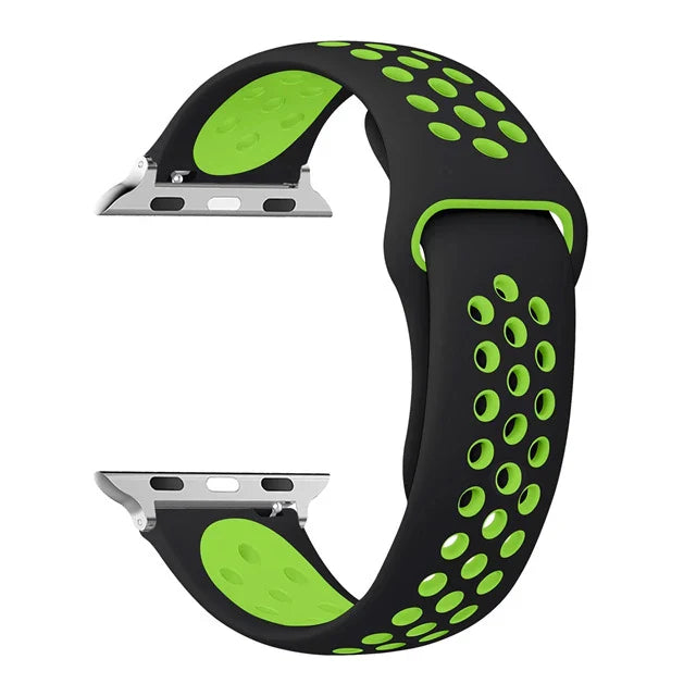 Silicone Sports Strap for the Apple Watch Ultra 2 & Series 10–6 (13 colours available) Habicare