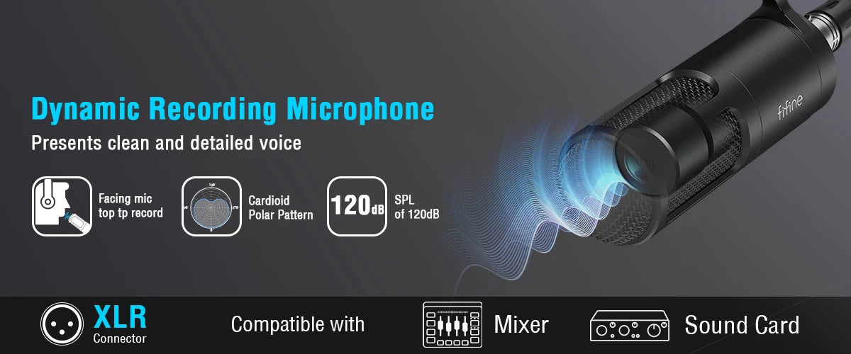 FIFINE Podcast Kit KS6: Elevate Your Audio Game with All-in-One Studio Quality