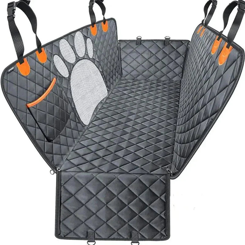 Waterproof Dog Car Hammock with Mesh Window Habicare