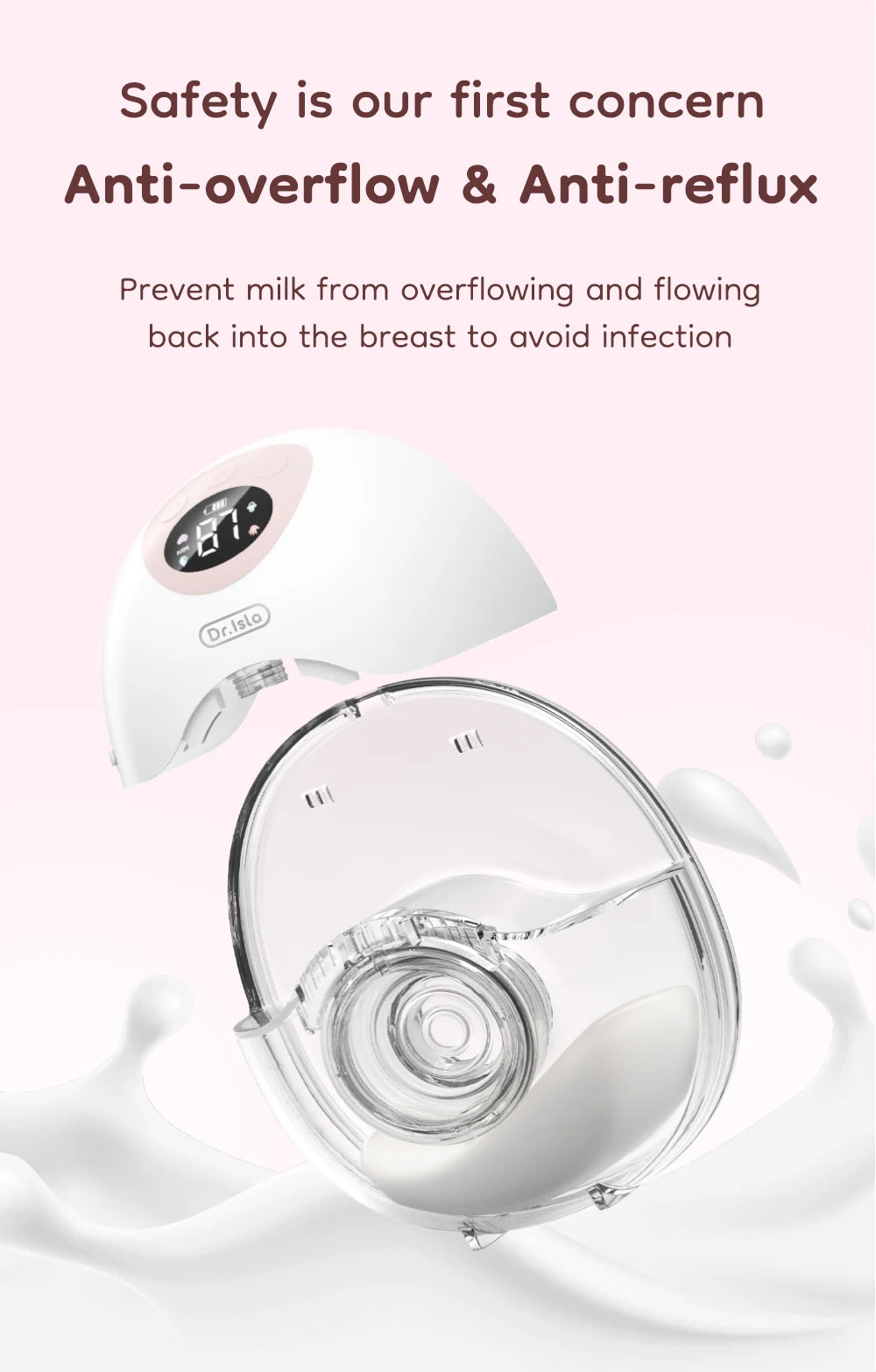 MAMIJOY EB50 Wearable Electric Breast Pump
