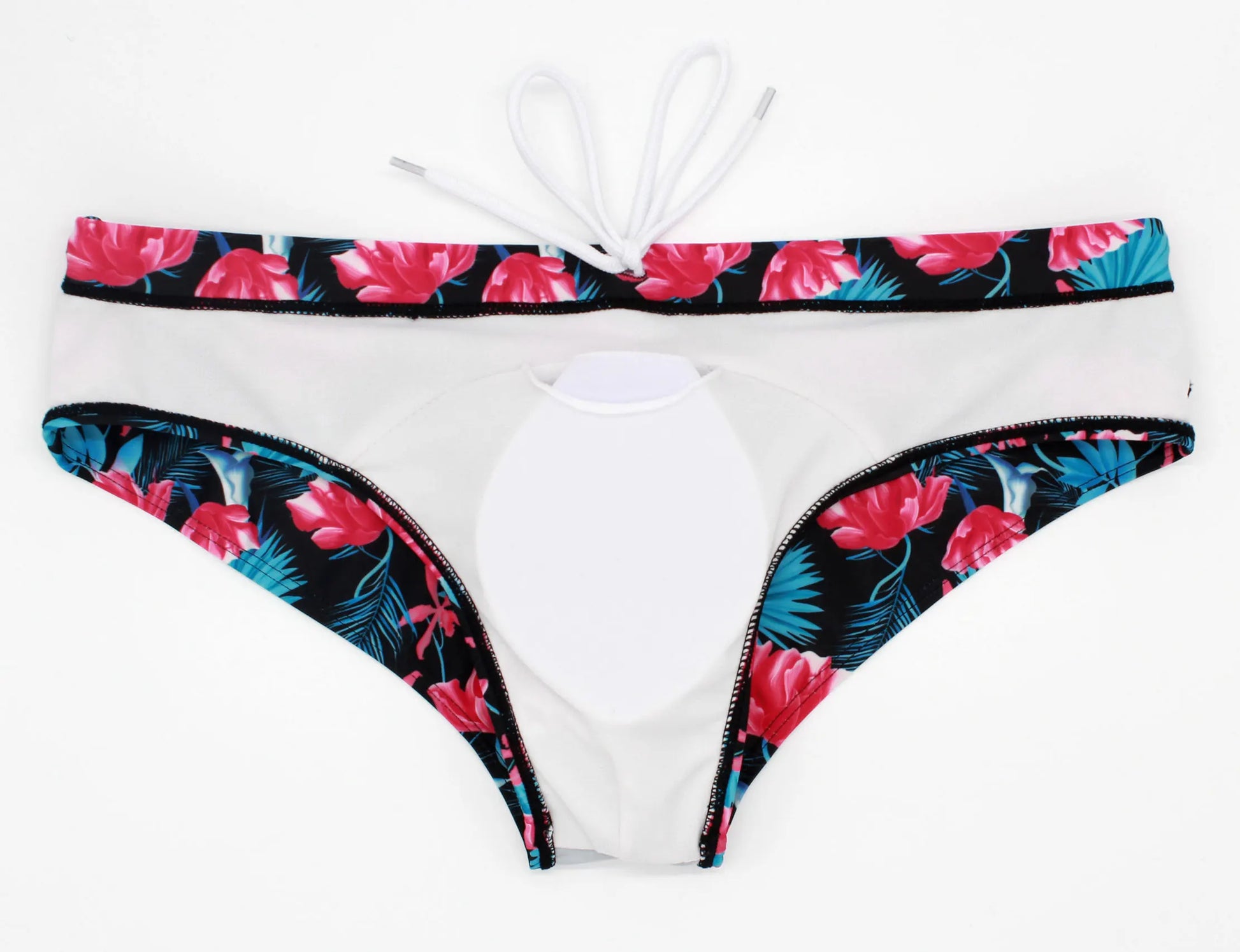 Men's navy swim briefs by DATIFER, stylish and comfortable men's swimwear, with a fitted design for swimming and beach activities.