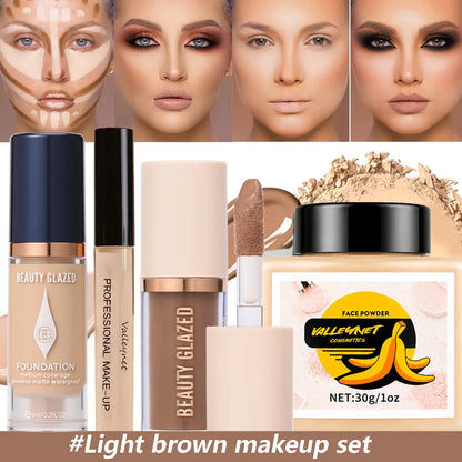 4pcs Face Makeup Set