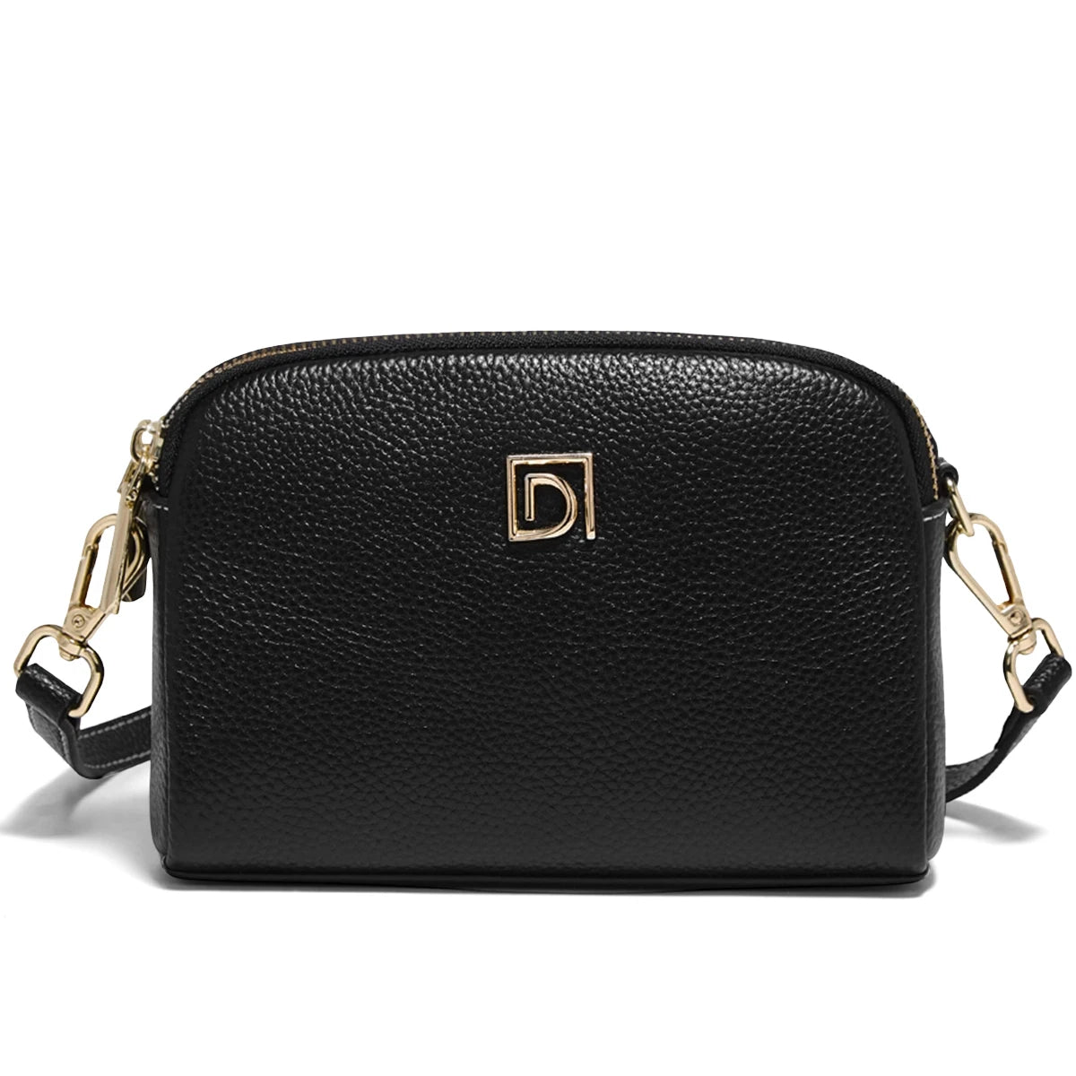 FOXER Lady's Shoulder Bag Genuine Leather Casual Crossbody Bag Solid High Quality Commute Mother's Day Gift