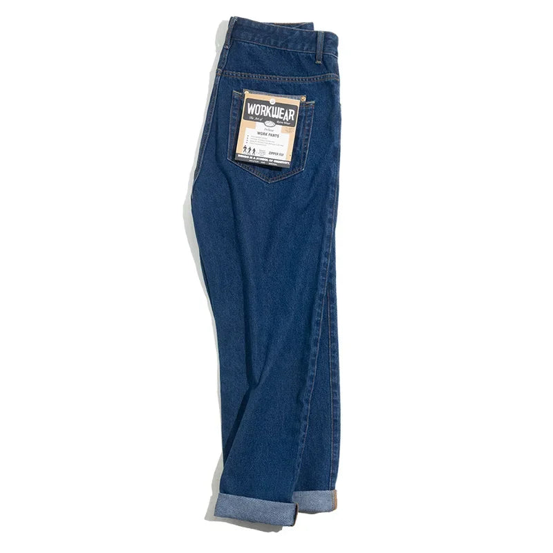 Maden 12.8 oz Retro Loose Washed Denim Jeans