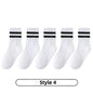 Cotton Sport Socks – 5 Pairs (Ages 3–13) (5 colours available) Habicare