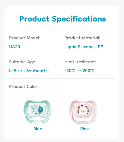 MAMIJOY Day & Night Pacifier Set