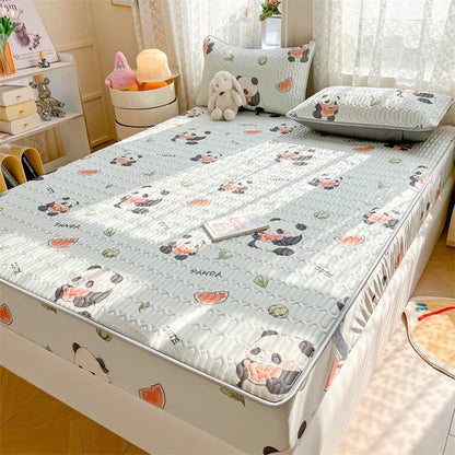 Transform Your Sleep with Our Cooling Summer Bed Mat & Pillowcase Set