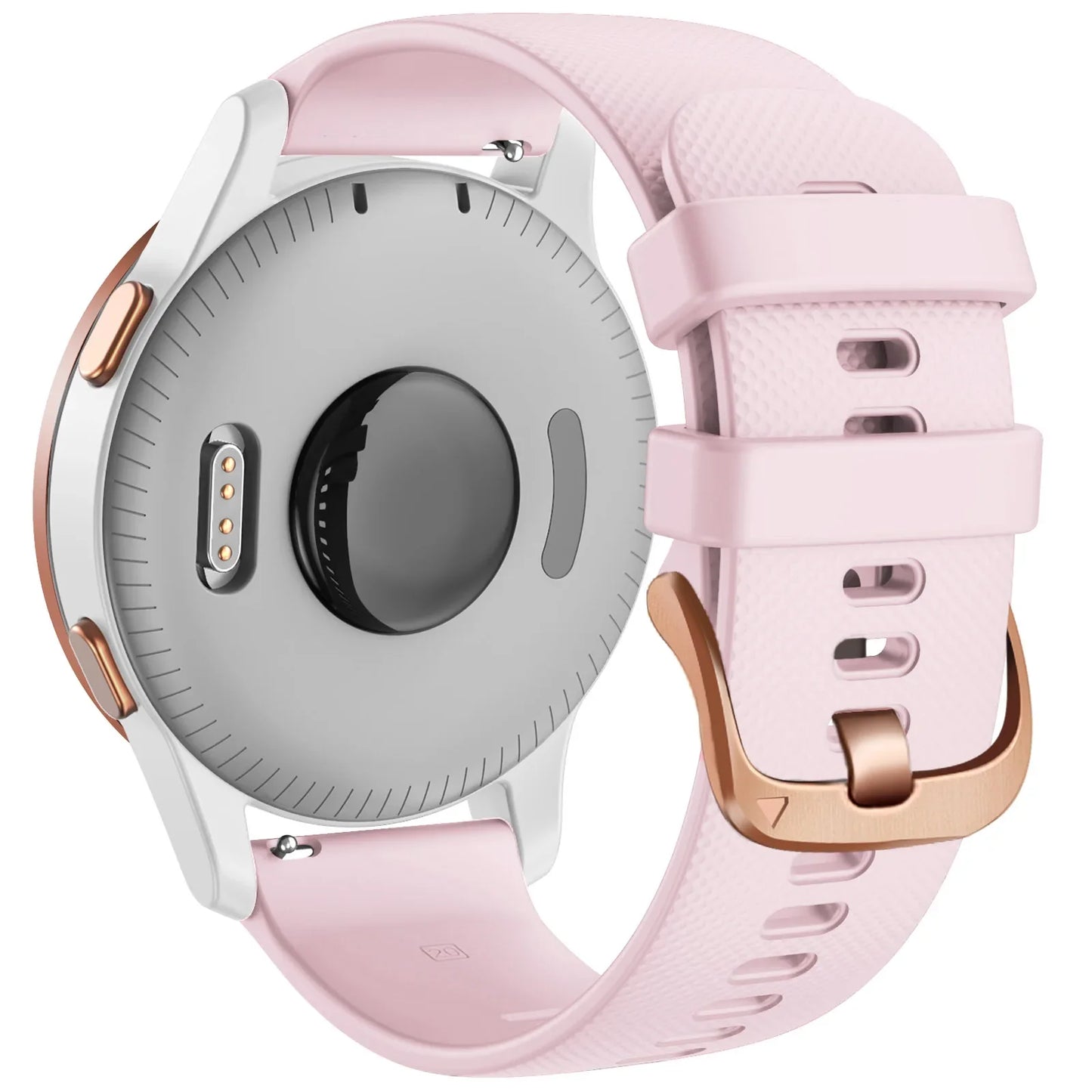 Silicone Replacement Strap for the Garmin Vivoactive 4S Series (available in 10 colours) Habicare