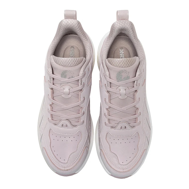 ONEMIX Black Leather Training Running Shoes