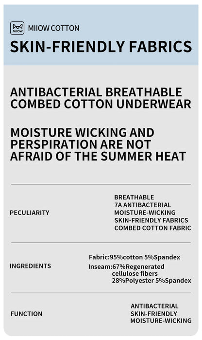 MiiOW Men's Cotton Boxershorts - 3Pcs Set - ShopHub