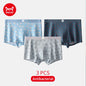MiiOW Men's Underwear Set 3Pcs Antibacterial Funny Printed Boxers Briefs - ShopHub