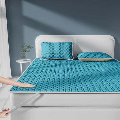 Cooling Latex Mattress Pad - Transform Your Sleep Experience with Luxurious Comfort