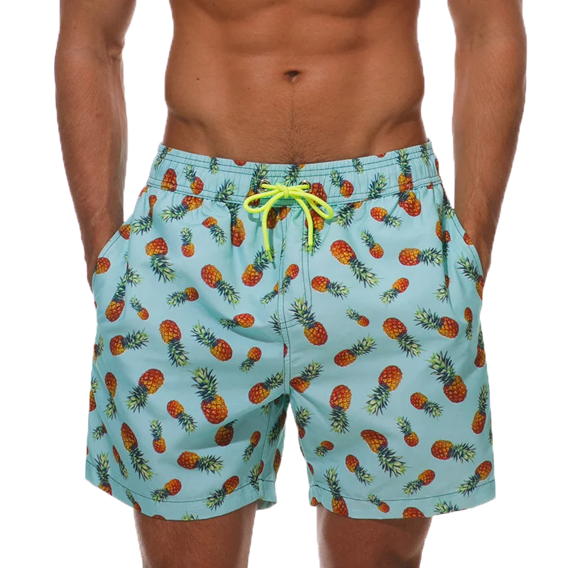 Men's polyester boardshorts with breathable mesh liner, quick-dry fabric, suitable for gym or beach, from ShopHub NZ.