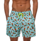 Men's polyester boardshorts with breathable mesh liner, quick-dry fabric, suitable for gym or beach, from ShopHub NZ.