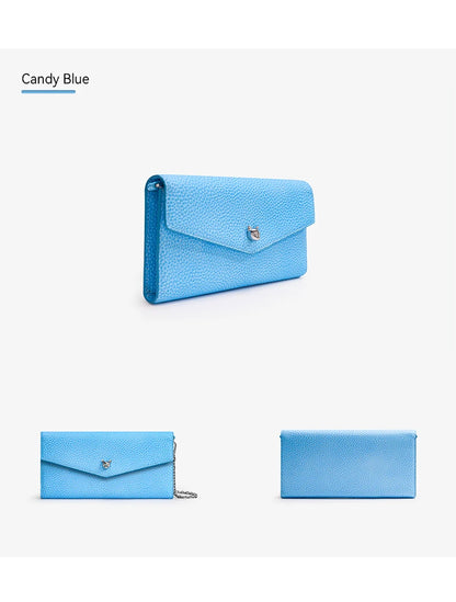 BAFELLI Genuine Leather Chain Wallet Bag