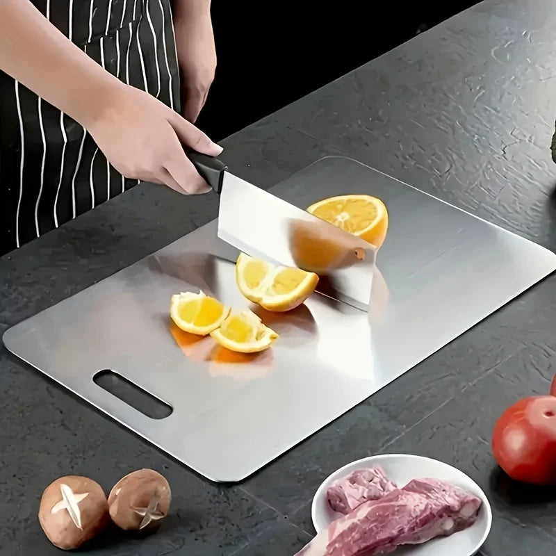 2pcs Stainless Steel Cutting Board Set - ShopHub