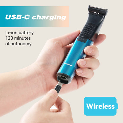 KENSEN S15 Electric Hair Trimmer 2 in 1 Dual-sided Blade