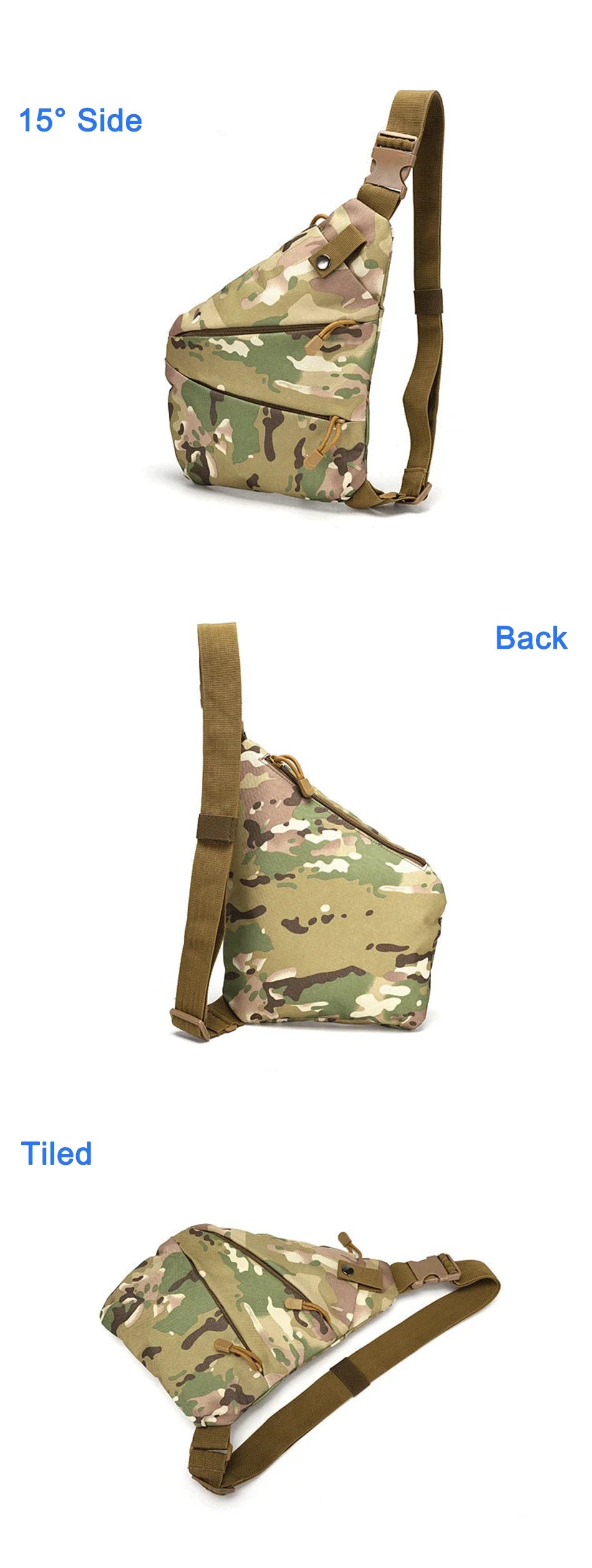 Compact Anti-theft Crossbody Bag