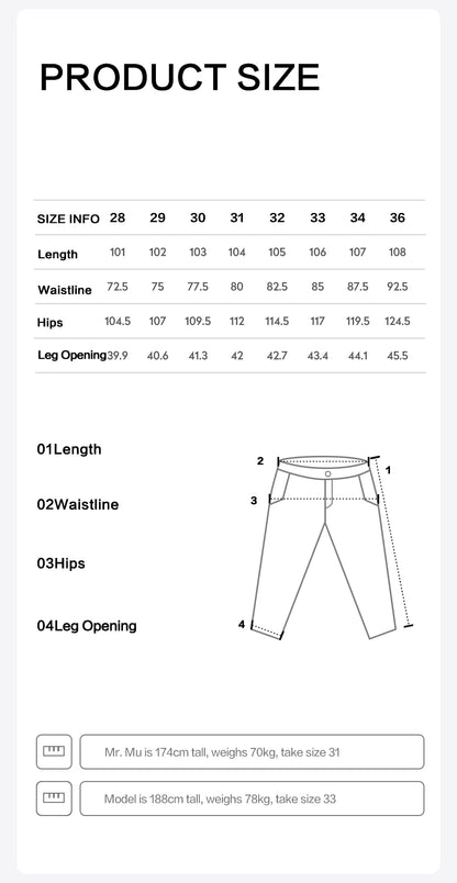 SIMWOOD 10oz Draping Motorcycle Riding Jeans