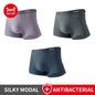 MiiOW Antibacterial Modal Men Underwear - 3 Pcs Breathable Boxers - ShopHub