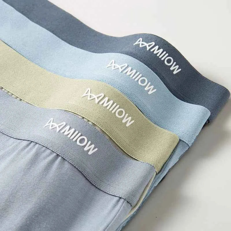 MiiOW Antibacterial Modal Men Underwear - 3 Pcs Breathable Boxers