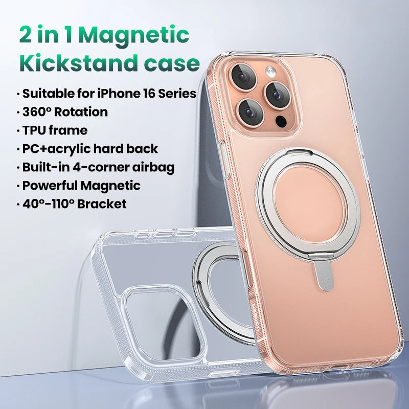 UGREEN 360° Magnetic Stand for iPhone 17, 16, 15 Pro Max