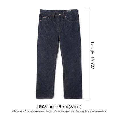 SIMWOOD Loose Relax 13.5oz Heavyweight Washed Vintage Jeans