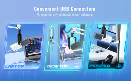FIFINE USB/XLR Gaming Microphone Kit: Elevate Your Streaming Experience