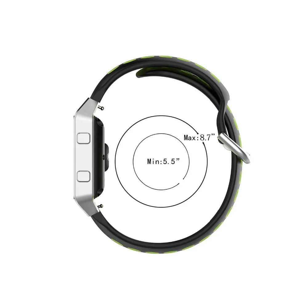 Silicone Sport Strap for the Fitbit Blaze/Versa/Versa 2/Lite Series (15 colours available) Habicare