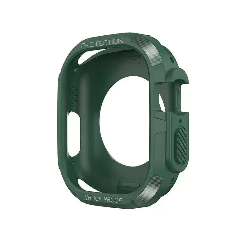 Habicare Rugged Watch Case for Apple Watch 38mm, 40mm, 41mm Series TWS, protective and durable accessory for smartwatch.