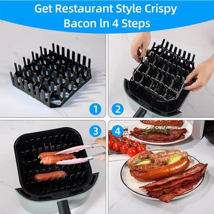 Silicone Air Fryer Square Molds