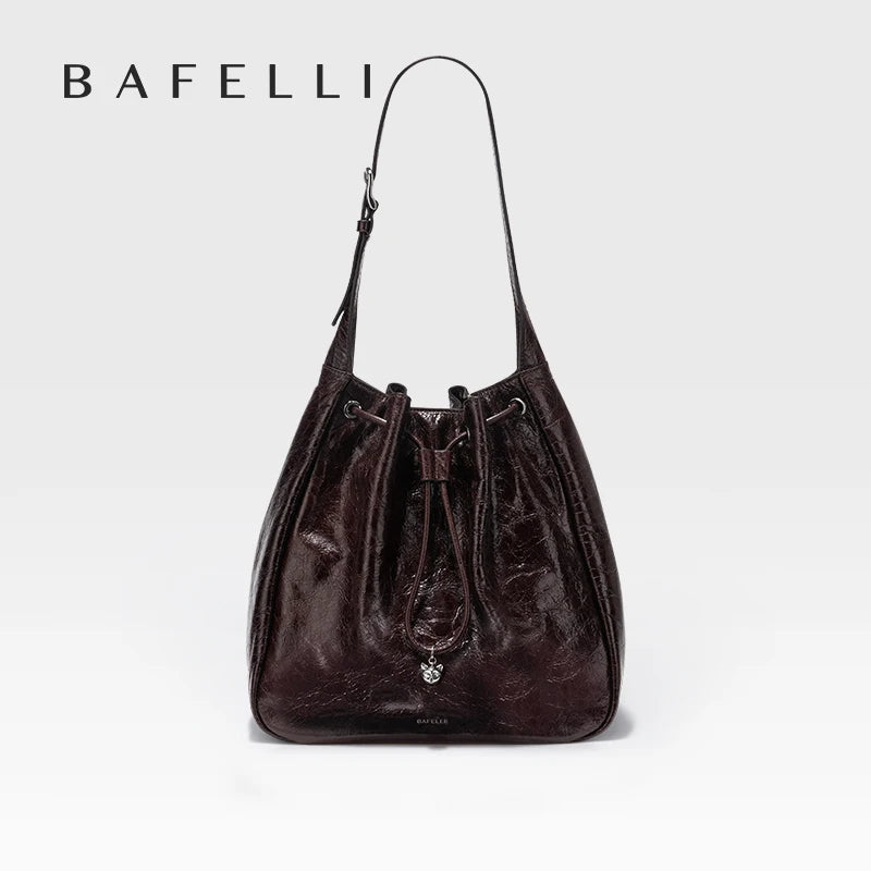 BAFELLI Genuine Cow Leather Shoulder Bag