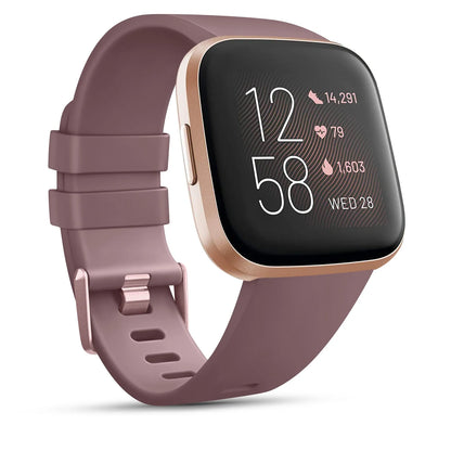 Soft Silicone Sport Band for the Fitbit Versa Lite (available in 26 colours) Habicare