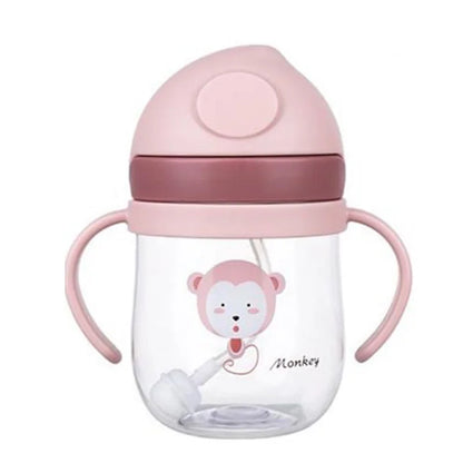 MAMIJOY BY01 Kids Water Sippy Cup – 350ml Leakproof Bottle with Straw