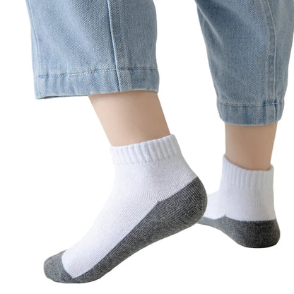 5 Pairs of Cotton Socks – For Boys & Girls (1–12 Years) Habicare