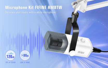 FIFINE USB/XLR Gaming Microphone Kit: Elevate Your Streaming Experience