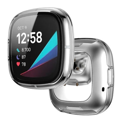 Tempered Glass Case Cover for the Fitbit Versa 3 Habicare