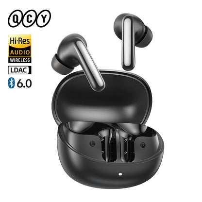 Immerse Yourself with QCY Melobuds N60 Wireless Earphones - Dual Driver, Hi-Res Audio with ANC