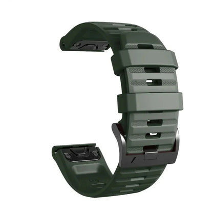 QuickFit Silicone Strap for the Garmin Flagship Models (2 sizes & 46 colours available) Habicare