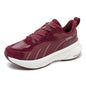 ONEMIX Black Leather Training Running Shoes