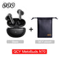 QCY HT18 Wireless Earbuds Bluetooth 6.0 with Hi-Res LDAC, Adaptive ANC, Dual-Driver Design, and In-Ear Detection - ShopHub
