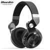 Bluetooth T2+ Headphone Wireless Foldable Sports Earphone with HIFI Sound, 57mm Strong Bass, and SD Card Slot