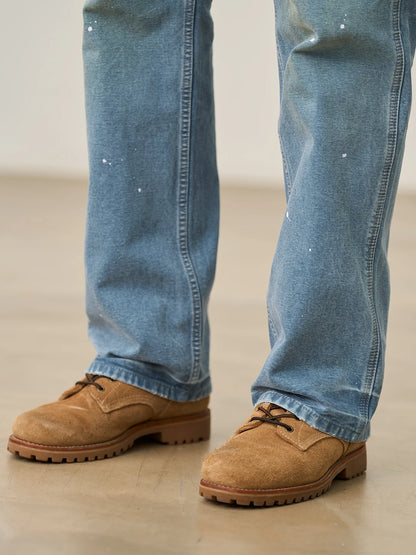 SIMWOOD High Standard Loose Relax 12oz Denim Jeans