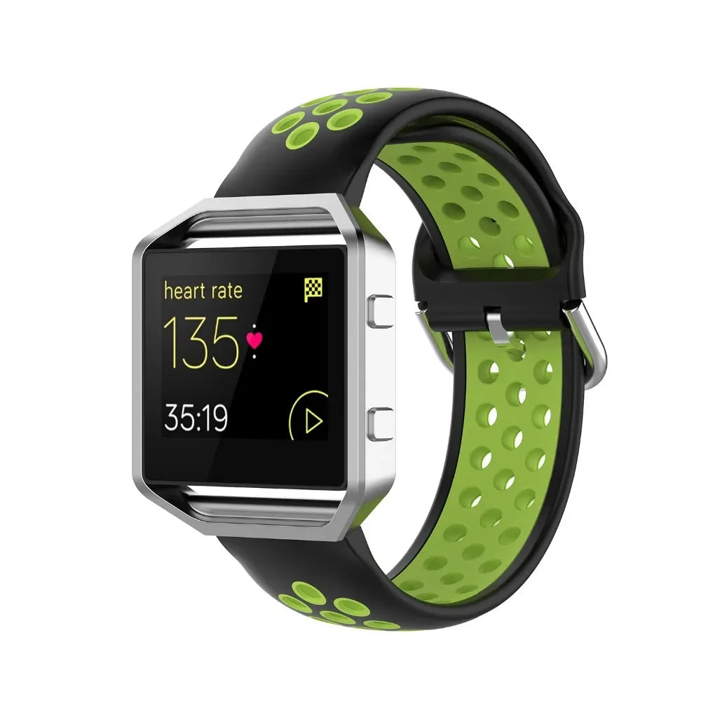 Silicone Sport Strap for the Fitbit Blaze/Versa/Versa 2/Lite Series (15 colours available) Habicare