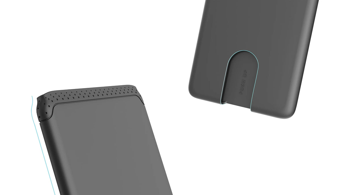 Minimalist Card Holder Sticky Phone Wallet Slim Bank Credit Cardholder Phone Card Case Silicone Compatible for Iphone Android